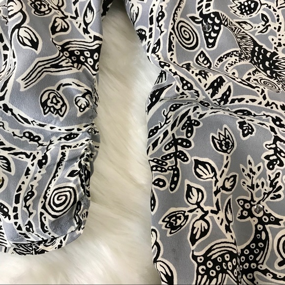 Joie Blouse Batik Pattern XS - Picture 3 of 5